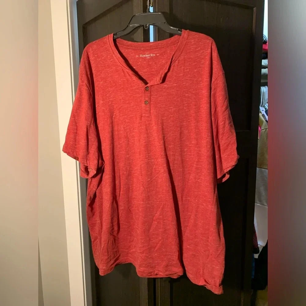 Hawker Rye Heather Red T-Shirt